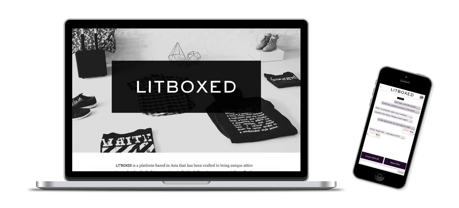 Litboxed on desktop
